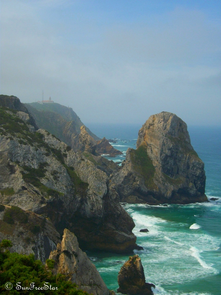 Rocks in Ocean Portugal