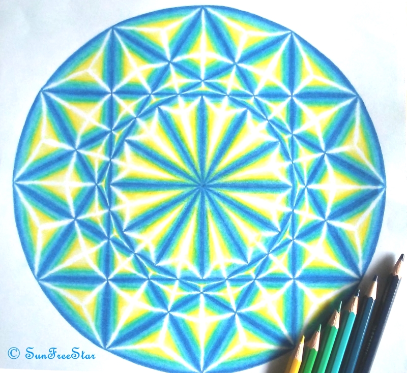drawing mandala