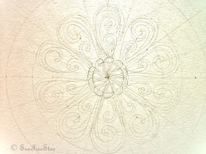 Drawing Mandala