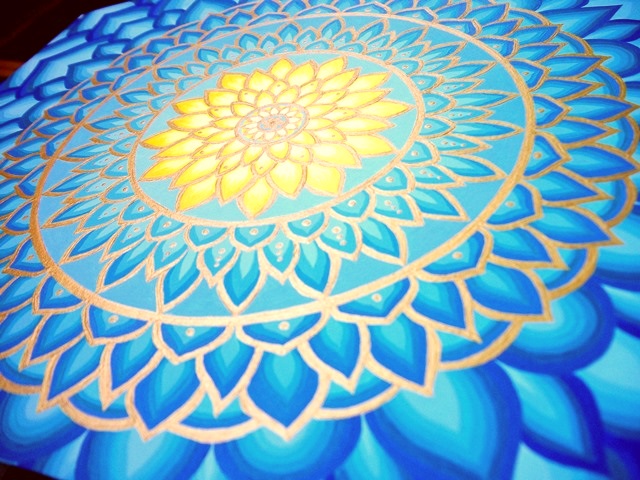 close up Infinity Mandala