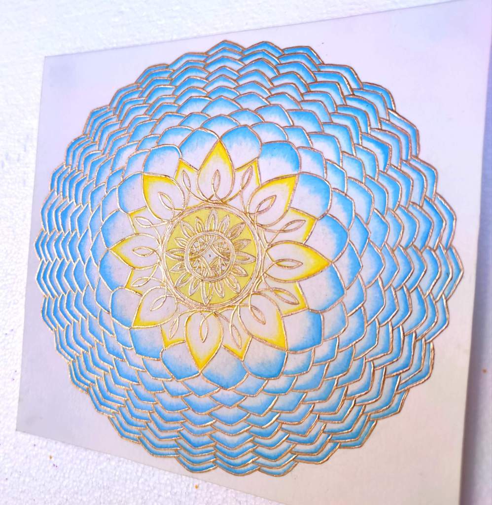 Protection Mandala Side Close Up