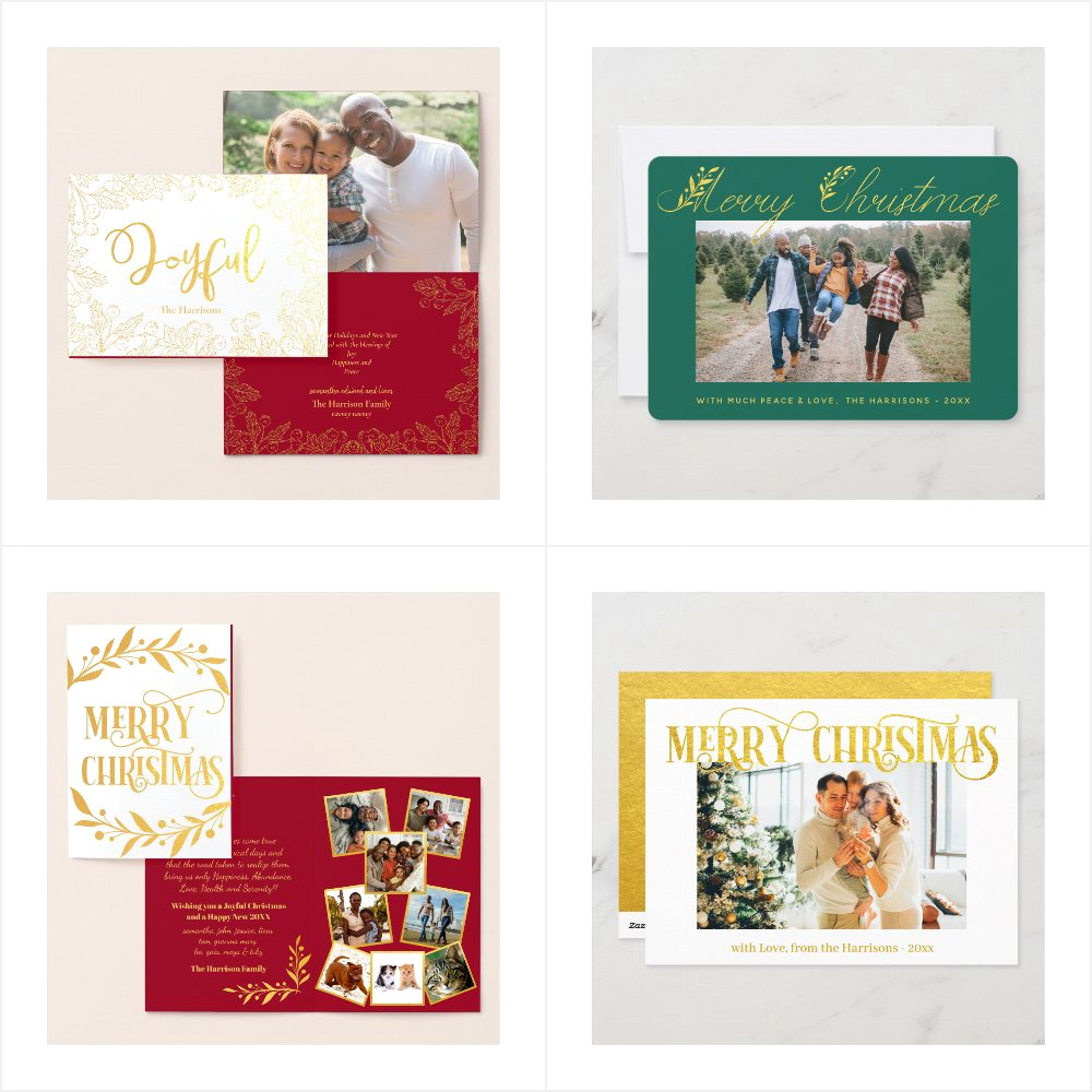 joyful photo christmas cards collection